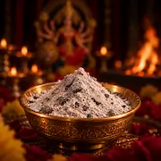 यज्ञ भभूति - सिद्ध नव-दुर्गा मंदिर के नवरात्रि नवार्ण महायज्ञ की पवित्र राख